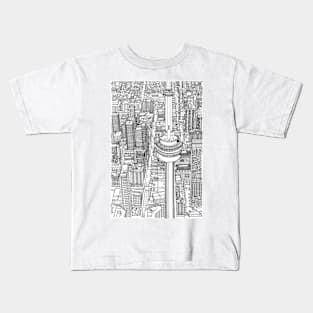 Canada Tower Kids T-Shirt